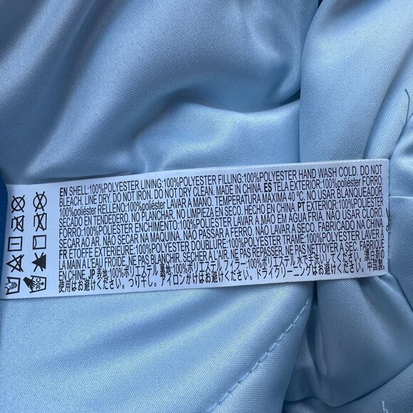 Hello Kitty and Friends x Forever 21 Blue Heart Snow Ski Pants Womens Large - Picture 12 of 12